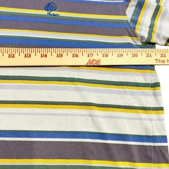 Patagonia Rhythm Skipper Short Sleeve Polo Shirt Men’s Size Large V-neck Vintage - Picture 5 of 7